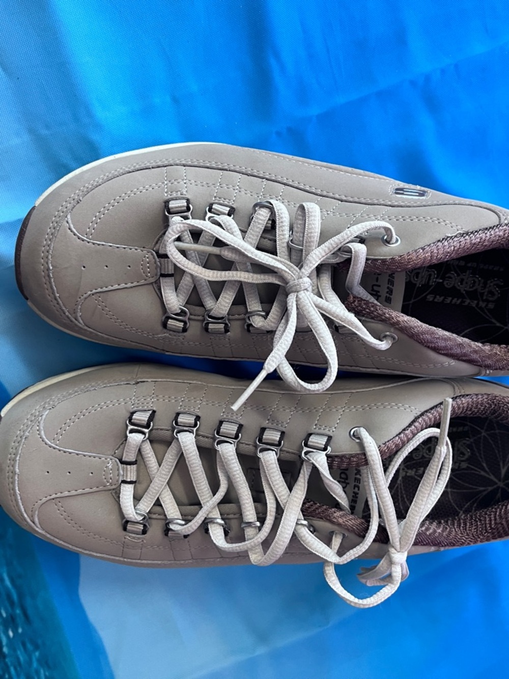 Keds Brown Knit Low-Top Sneakers